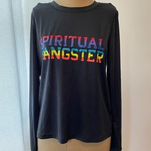 Spiritual Gangster savasana l/s tee